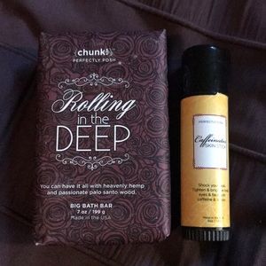 Perfectly Posh big bath bar & caffeinator stick